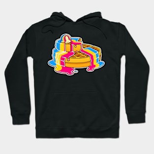 Pan Pansexual Pride Waffles LGBT Hoodie